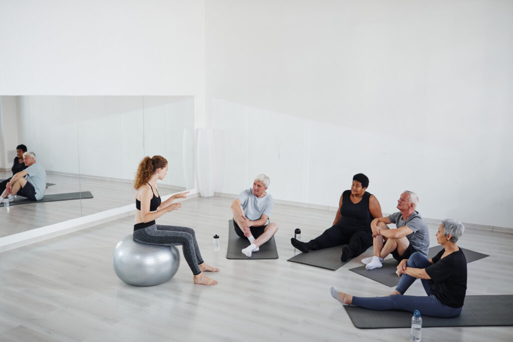 Pilates- und Bewegungsbereich der Physiotherapie Murgenthal