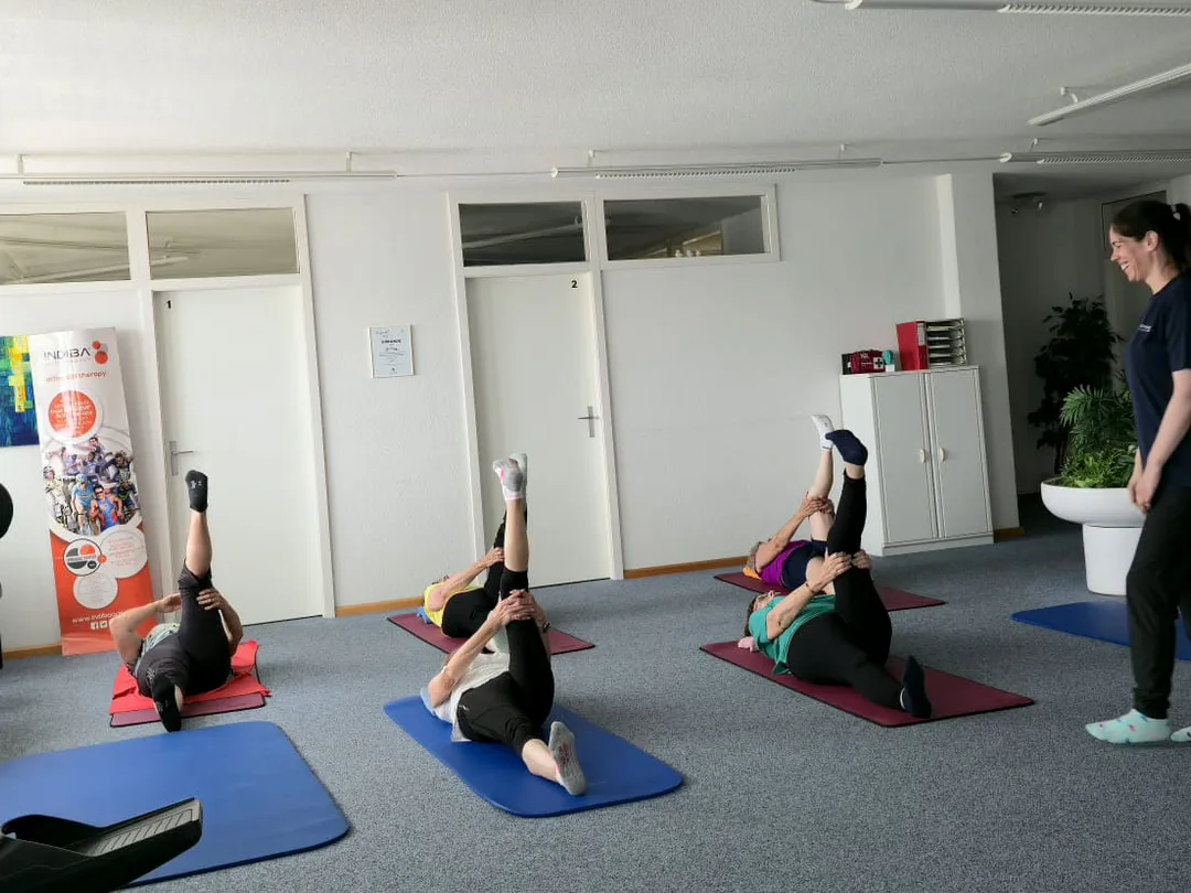 Pilates-Kurs in der Gruppe